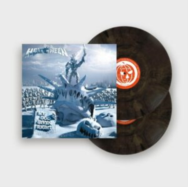 HELLOWEEN | MY GOD-GIVEN RIGHT (CLEAR / BLACK MARBLED VINYL/2LP) | VINYL RECORD (LP)