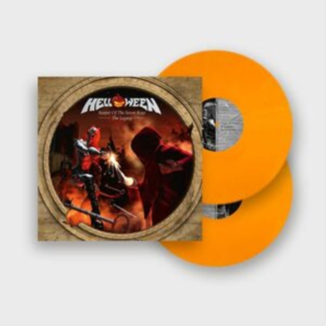 HELLOWEEN | KEEPER OF THE SEVEN KEYS: THE LEGACY (RED ORANGE/ WHITE MARBLED VINYL/2LP) | VINYL RECORD (LP)