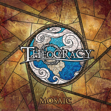 THEOCRACY | MOSAIC (2LP/CRYSTAL CLEAR/BLACK MELT VINYL) | VINYL RECORD (LP)