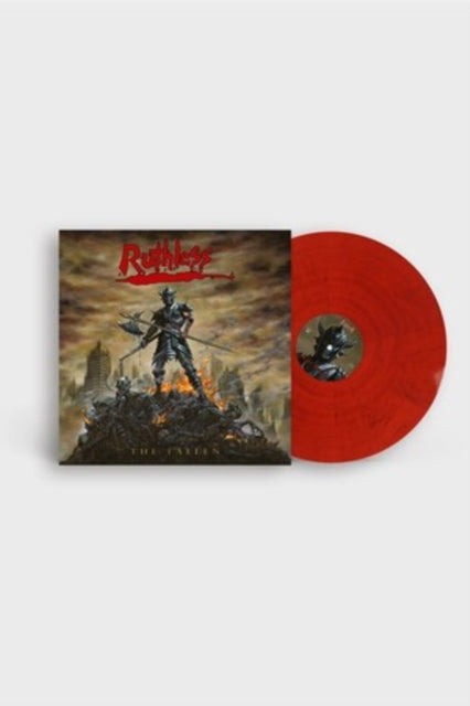 RUTHLESS | FALLEN (RED TRANSPARENT / BLUE MARBLED VINYL) | VINYL RECORD (LP)