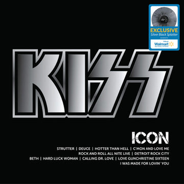 ICON (BLACK/SILVER SPLATTER VINYL) | VINYL RECORD (LP)