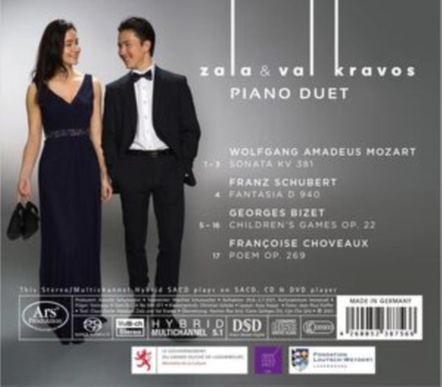 KRAVOS, ZALA; VAL KRAVOS | PIANO DUET | CD