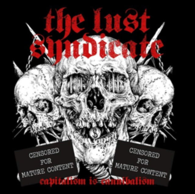 LUST SYNDICATE | CAPITALISM IS CANNIBALISM (LP/CD) | VINYL RECORD (LP)