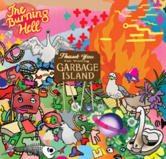 BURNING HELL | GARBAGE ISLAND (RANDOM COLOR ECO-MIX VINYL) | VINYL RECORD (LP)
