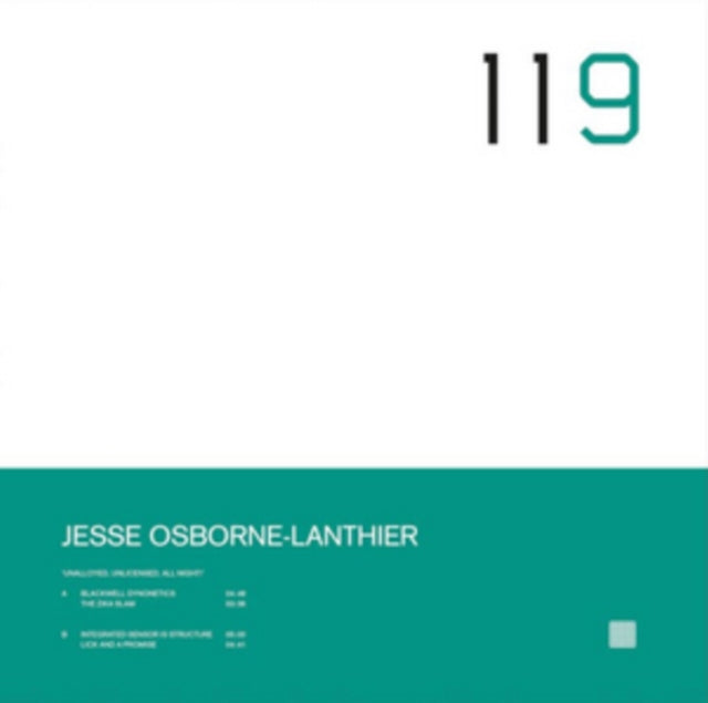 OSBORNE-LANTHIER, JESSE | UNALLOYED UNLICENSED ALL NIGHT | 12IN VINYL
