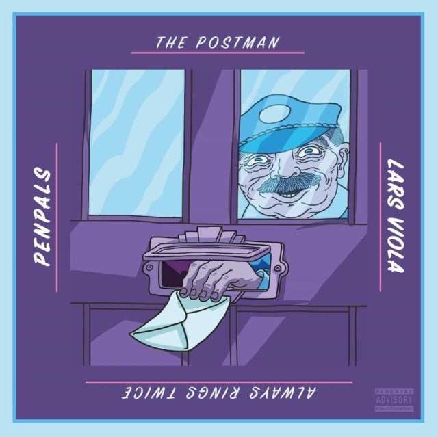 PENPALS X LARS VIOLA | POSTMAN ALWAYS RINGS TWICE (BLUE VINYL) | VINYL RECORD (LP)