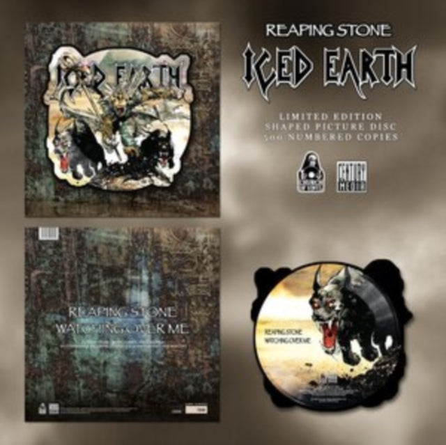 ICED EARTH | REAPING STONE (SHAPED PICTURE DISC) | 12IN VINYL