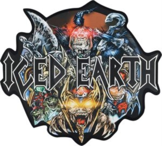 ICED EARTH | CREATURES OF THE NIGHT (SHAPED PICTURE DISC) | 12IN VINYL