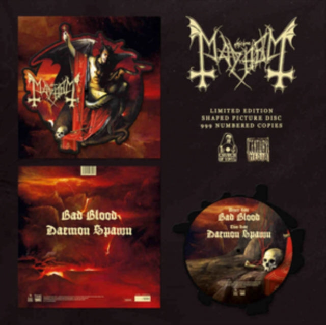 MAYHEM | BAD BLOOD (SHAPED PICTURE DISC) | VINYL RECORD (LP)