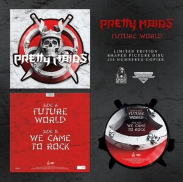 PRETTY MAIDS | FUTURE WORLD (SHAPED PICTURE DISC) | 12IN VINYL
