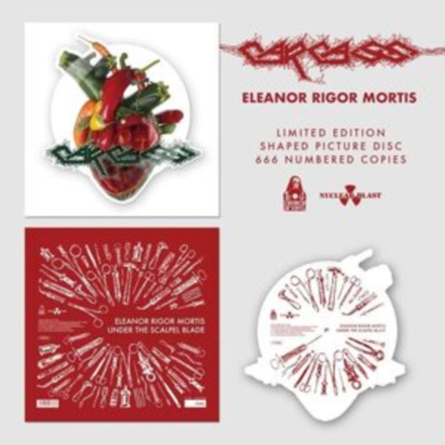 CARCASS | ELEANOR RIGOR MORTIS (PICTURE DISC) | VINYL RECORD (LP)