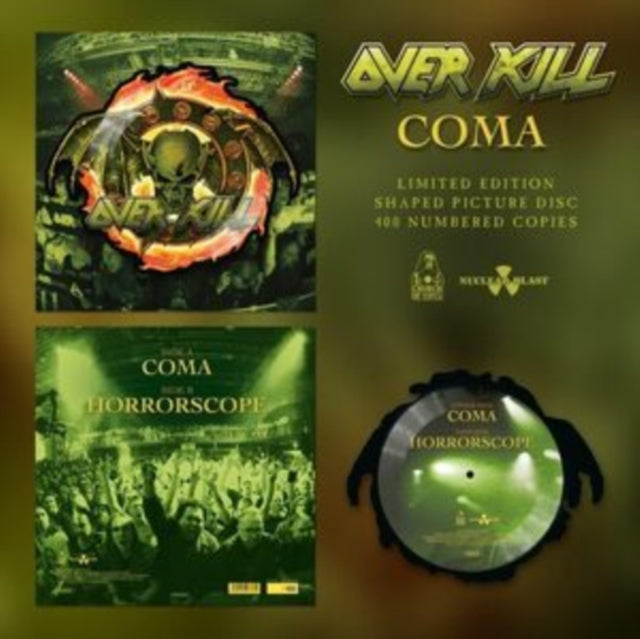 OVERKILL | COMA (SHAPED PICTURE DISC) | 12IN VINYL