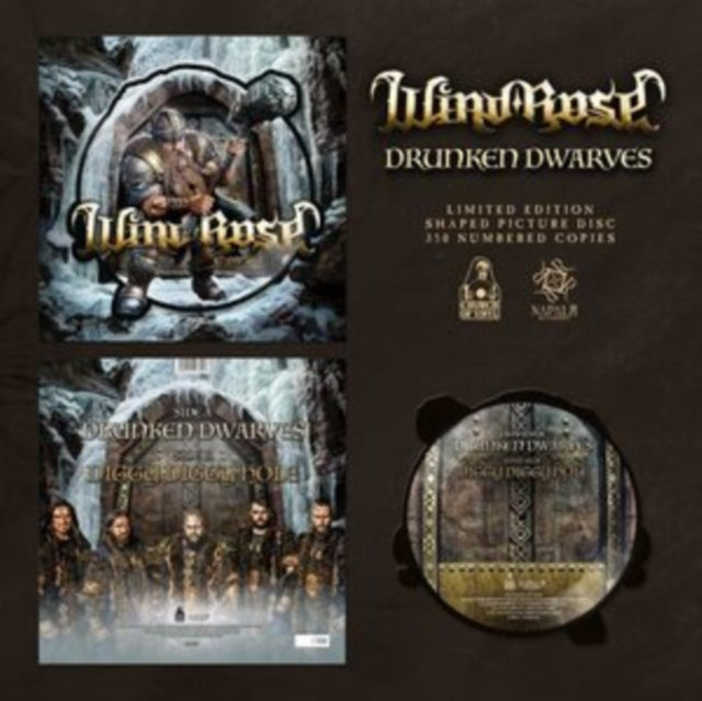 WILD ROSE | DRUNKEN DWARVES (PICTURE DISC) | VINYL RECORD (LP)