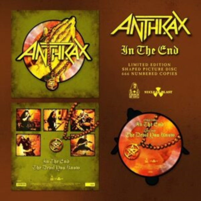 ANTHRAX | IN THE END (PICTURE DISC) | VINYL RECORD (LP)