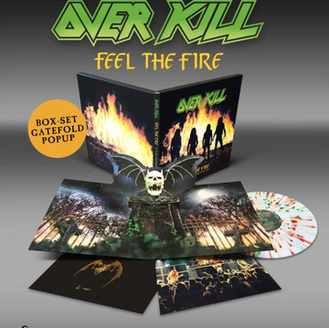 FEEL THE FIRE (GREEN VINYL/POP UP BOOKLET) | VINYL RECORD (LP)