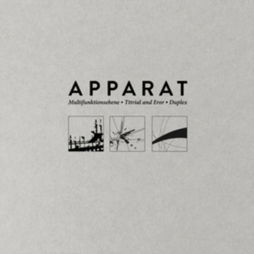APPARAT | MULTIFUNKTIONSEBENE, TTTRIAL & EROR, DUPLEX (3LP) | VINYL RECORD (LP)