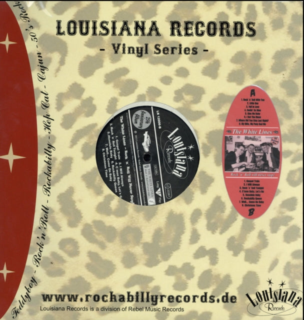 WHITE LINES | ROCK'NROLL WILL NEVER STO | VINYL RECORD (LP)