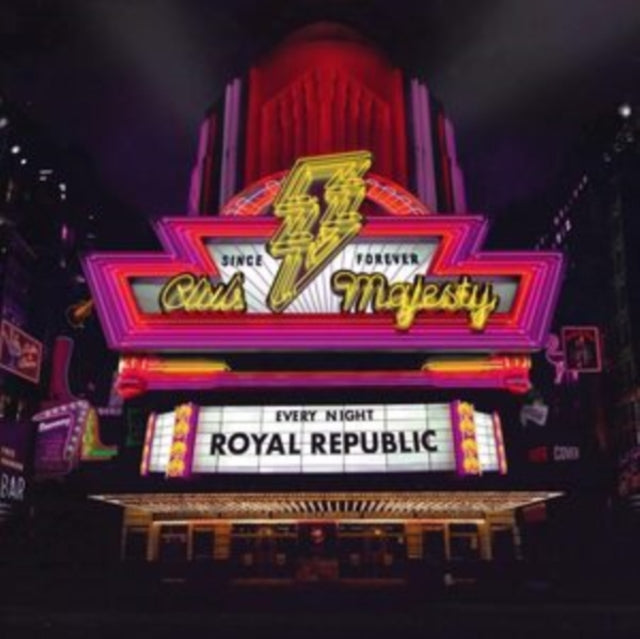 ROYAL REPUBLIC | CLUB MAJESTY (NEON MAGENTA VINYL) | VINYL RECORD (LP)