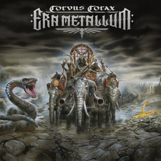 CORVUS CORAX | ERA METALLUM (BLACK VINYL/3LP) | VINYL RECORD (LP)