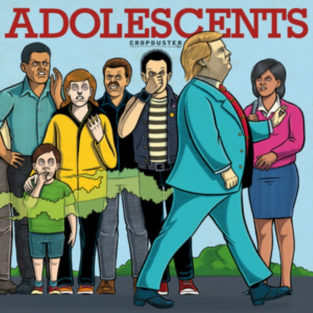ADOLESCENTS | CROPDUSTER (BLACK VINYL) | VINYL RECORD (LP)