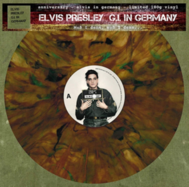PRESLEY, ELVIS | G.I. IN GERMNAY (MARBLE VINYL) | VINYL RECORD (LP)