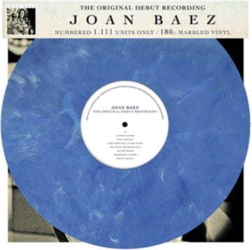 UNKNOWN | JOAN BAEZ THE ORIGINALS DEBUT RECORDING | VINYL RECORD (LP)