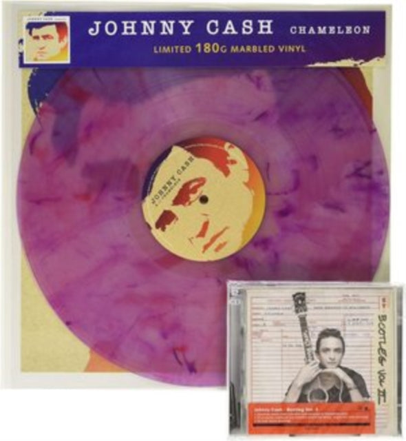 CASH, JOHNNY | CHAMELEON (180G/VIOLET MARBLE VINYL) / BOOTLEG VOL. II (2CD) | VINYL RECORD (LP)