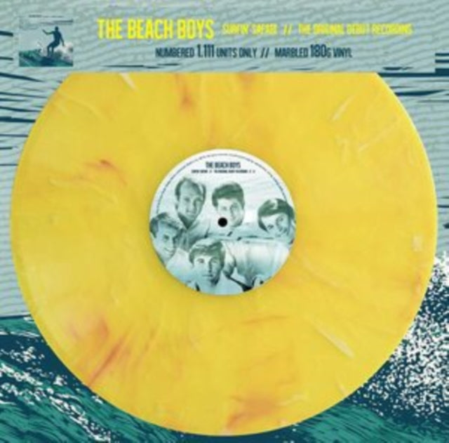 BEACH BOYS | SURFIN' SAFARI (YELLOW MARBLE VINYL) | VINYL RECORD (LP)