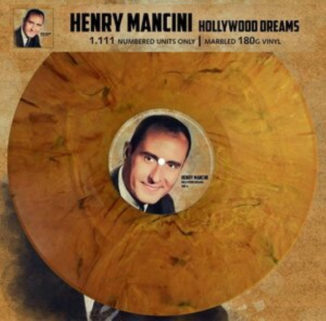 MANCINI, HENRY | HOLLYWOOD DREAMS (BROWN MARBLE VINYL) | VINYL RECORD (LP)