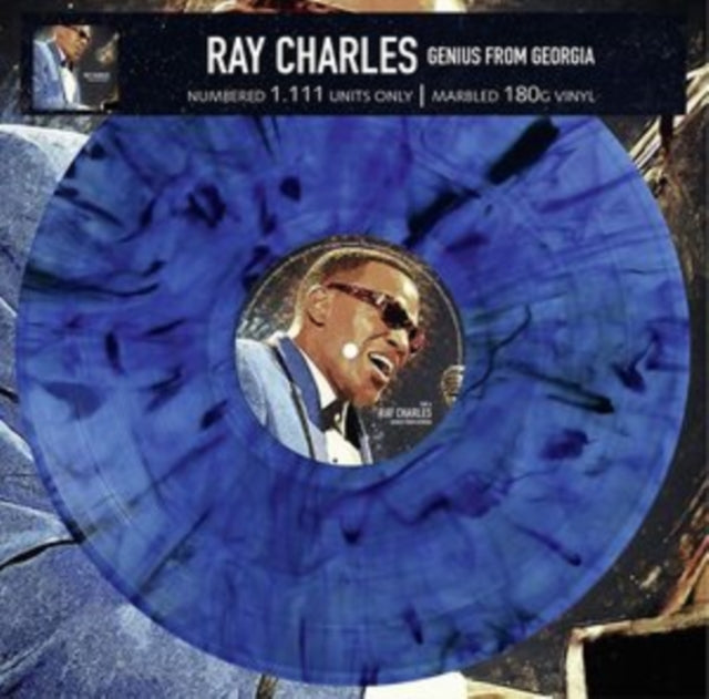 CHARLES, RAY | GENIUS FROM GEORGIA (MARBLED VINYL) | VINYL RECORD (LP)