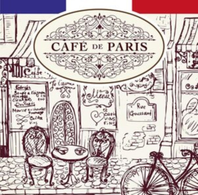 VARIOUS ARTISTS | CAFE DE PARIS (BLUE VINYL) | VINYL RECORD (LP)