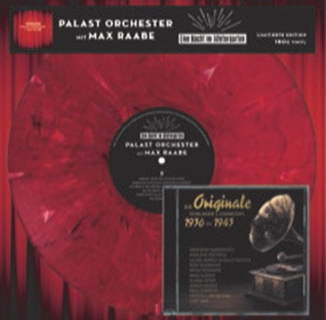 RABBE, MAX WITH PALAST ORCHESTRA | EINE NACHT IM WINTERGARTEN (180G/RED VINYL) W/ DIE ORIGINALE SCHLAGER & CHANSONS 1930 BIS 1943 ON CD | VINYL RECORD (LP)