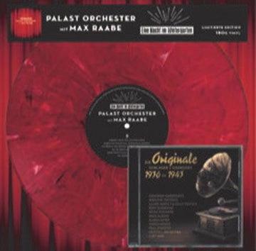 RABBE, MAX WITH PALAST ORCHESTRA | EINE NACHT IM WINTERGARTEN (180G/RED VINYL) W/ DIE ORIGINALE SCHLAGER & CHANSONS 1930 BIS 1943 ON CD | VINYL RECORD (LP)