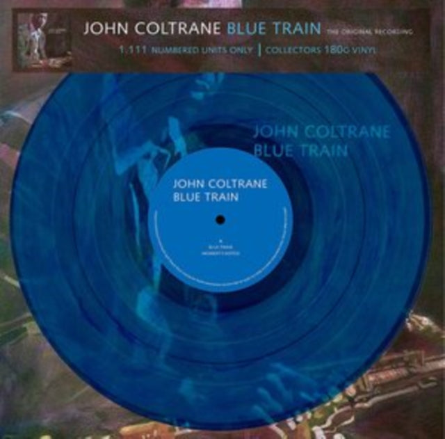 COLTRANE, JOHN | BLUE TRAIN (ORIGNIAL RECORDING) (BLUE VINYL) | VINYL RECORD (LP)
