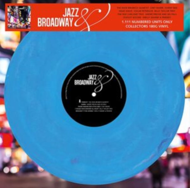 VARIOUS ARTISTS | JAZZ & BROADWAY (MARBLED VYNYL) | VINYL RECORD (LP)