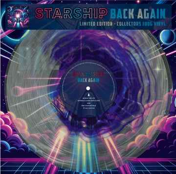 BACK AGAIN! (COLOUR IN COLOUR VINYL) | VINYL RECORD (LP)