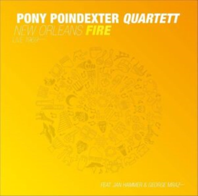 PONY POINDEXTER QUARTETT | NEW ORLEANS FIRE - LIVE 1969 | VINYL RECORD (LP)