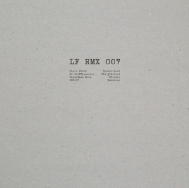 VARIOUS ARTISTS | LF RMX 007 | 12IN VINYL