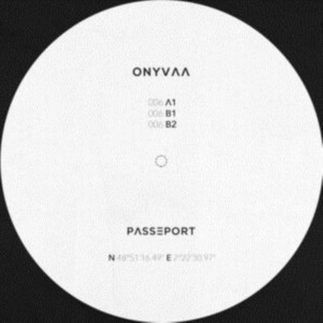 ONYVAA | PASSEPORT006 | 12IN VINYL