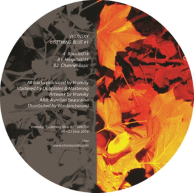 VRONSKY | LISTENING BLUE #1 | 12IN VINYL