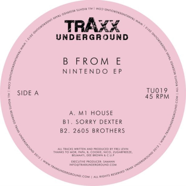 B FROM E | NINTENDO (EP) | 12IN VINYL