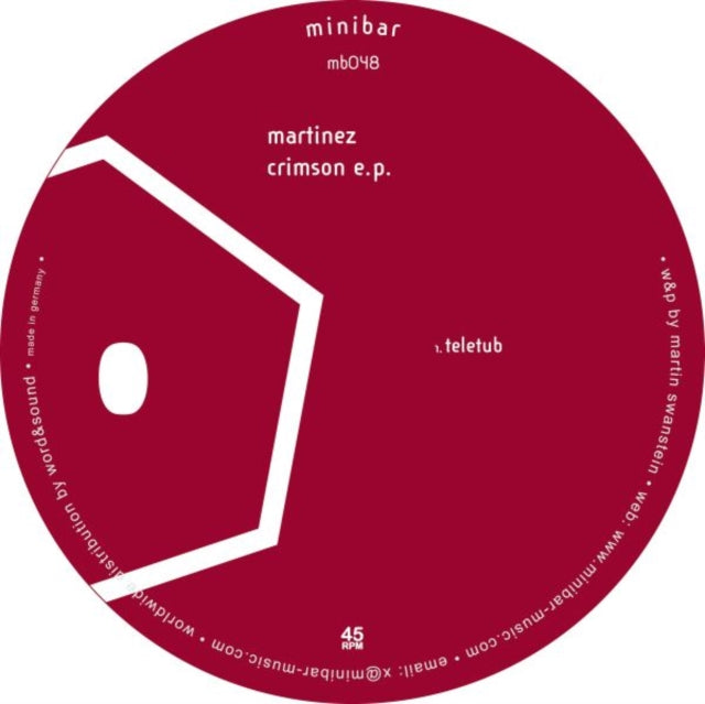 MARTINEZ | CRIMSON EP | 12IN VINYL