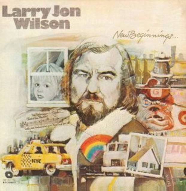 WILSON, LARRY JON | NEW BEGINNINGS (REMASTER) | VINYL RECORD (LP)
