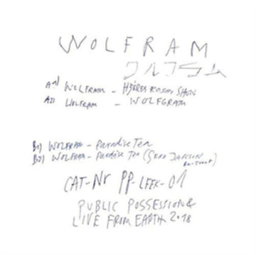 WOLFRAM | EP | 12IN VINYL