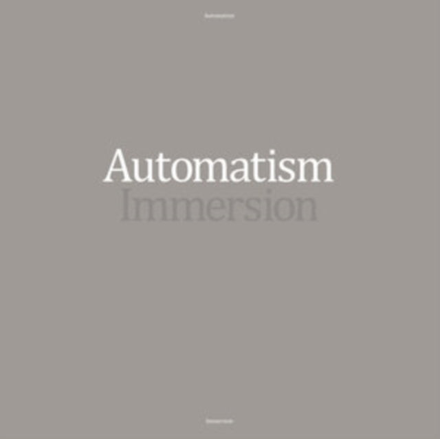 AUTOMATISM | IMMERSION (COLORED VINYL/IMPORT) | VINYL RECORD (LP)