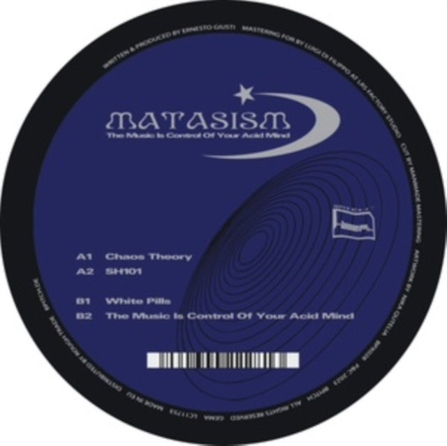 MATASISM | MUSIC IS CONTROL OF YOUR ACID MIND | 12IN VINYL