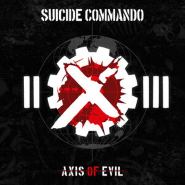 SUICIDE COMMANDO | AXIS OF EVIL (2LP/BLACK/RED VINYL) | VINYL RECORD (LP)