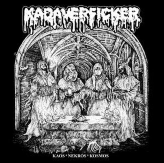KADAVERFICKER | KAOS NEKROS KOSMOS (WHITE VINYL) | VINYL RECORD (LP)