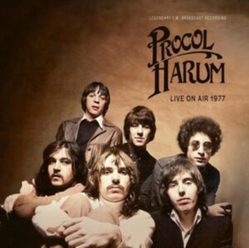 PROCOL HARUM | LIVE ON AIR 1977 (CLEAR VINYL) | VINYL RECORD (LP)
