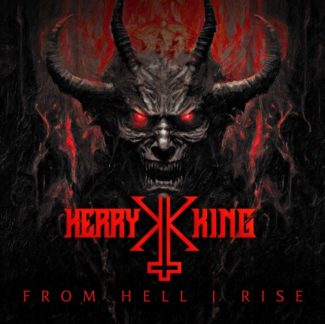 KING, KERRY | FROM HELL I RISE (DARK RED, ORANGE MARBLE VINYL) | VINYL RECORD (LP)